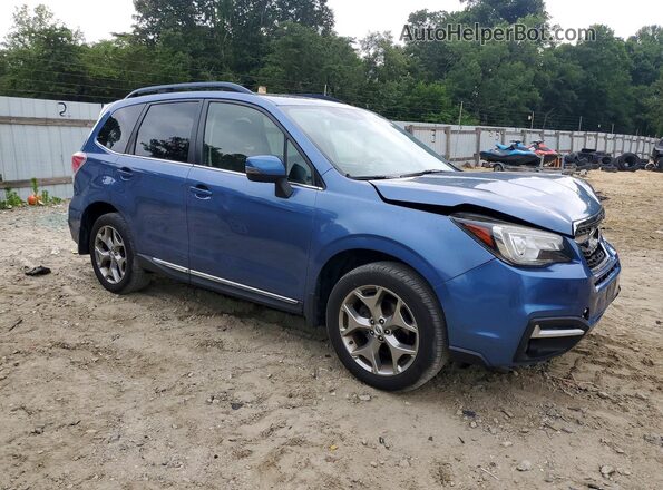 JF2SJATC9HH407847 2017 SUBARU FORESTER Blue წინა მარჯვენა
