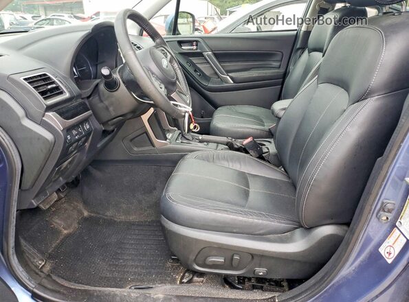 JF2SJATC9HH407847 2017 SUBARU FORESTER Blue წინა სალონის ხედი