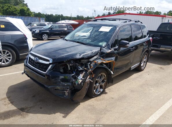JF2SJATC9HH447359 2017 SUBARU FORESTER Black Vista tres cuartos delantera izquierda