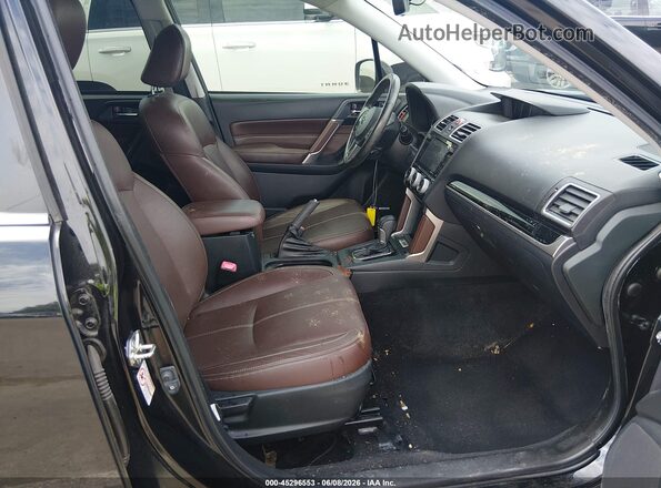 JF2SJATC9HH447359 2017 SUBARU FORESTER Black Vista interior delantera