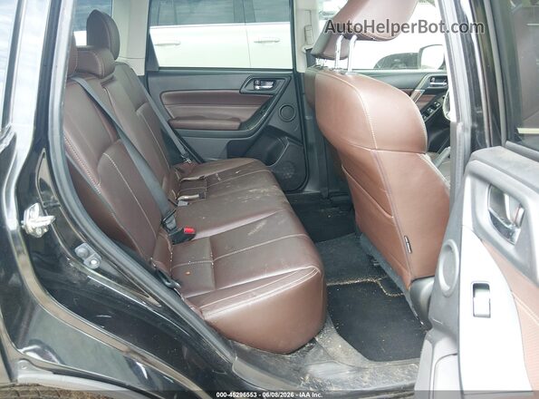 JF2SJATC9HH447359 2017 SUBARU FORESTER Black Vista de la etiqueta del VIN