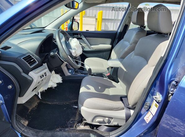 JF2SJAVC7GH404960 2016 SUBARU FORESTER Blue Սալոնի դիմացի տեսք