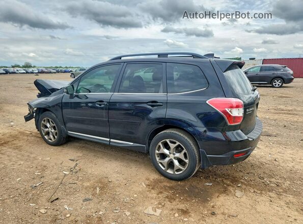 JF2SJAVC8GH461457 2016 SUBARU FORESTER Black Tył lewy