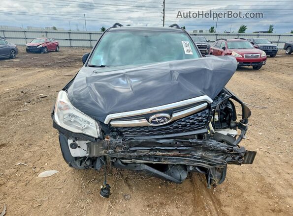 JF2SJAVC8GH461457 2016 SUBARU FORESTER Black Widok z przodu