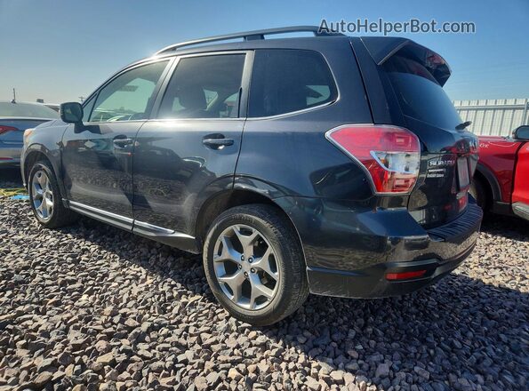 JF2SJAVC9GH442853 2016 SUBARU FORESTER Black Tył lewy