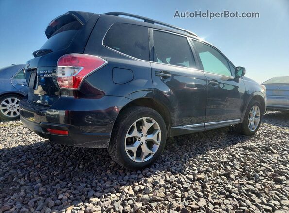 JF2SJAVC9GH442853 2016 SUBARU FORESTER Black Tył prawy