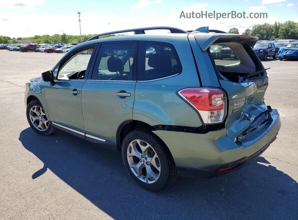 JF2SJAWC1HH549797 2017 SUBARU FORESTER Green Задня ліва чверть