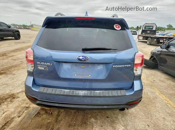 JF2SJAWC1JH534853 2018 SUBARU FORESTER Blue Vista trasera