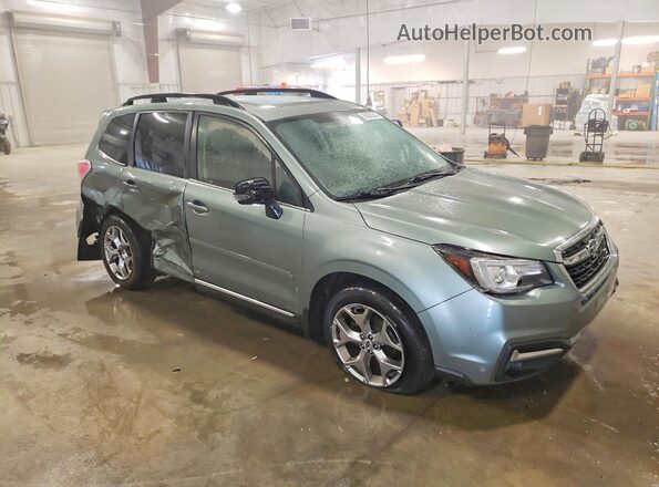JF2SJAWC2HH456514 2017 SUBARU FORESTER Green 