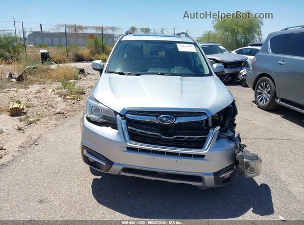 JF2SJAWC3HH429614 2017 SUBARU FORESTER Серебряный Вид щитка приборов