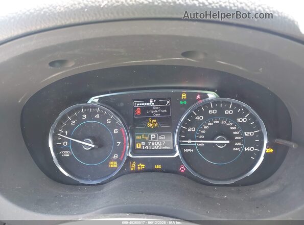 JF2SJAWC3JH462179 2018 SUBARU FORESTER Brown Widok tylnych siedzeń
