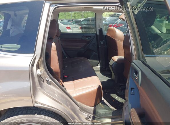 JF2SJAWC3JH462179 2018 SUBARU FORESTER Brown Widok naklejki z numerem VIN