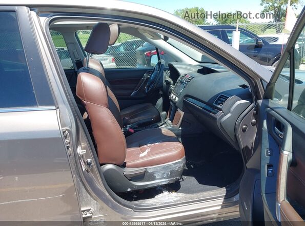 JF2SJAWC3JH462179 2018 SUBARU FORESTER Brown Widok wnętrza z przodu