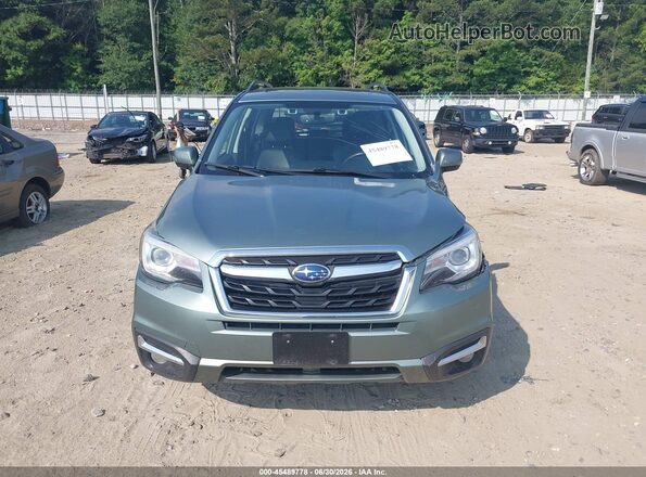 JF2SJAWC5HH551259 2017 SUBARU FORESTER Green ხელსაწყოთა პანელის ხედი