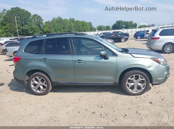 JF2SJAWC5HH551259 2017 SUBARU FORESTER Green უკანა სალონის ხედი