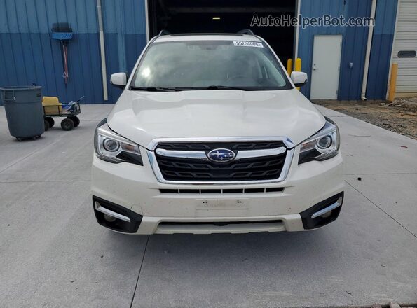 JF2SJAWC5JH528070 2018 SUBARU FORESTER White Вид спереду