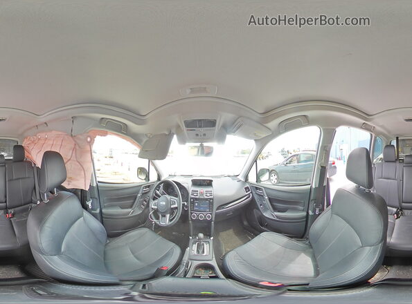 JF2SJAWC5JH528070 2018 SUBARU FORESTER White Панорамний вид салону 360°