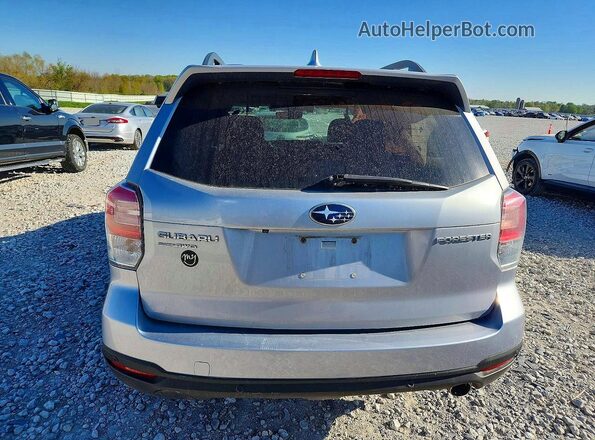 JF2SJAWC6JH434263 2018 SUBARU FORESTER Silver უკანა ხედი
