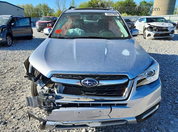 JF2SJAWC6JH434263 2018 SUBARU FORESTER Silver წინა ხედი