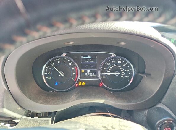 JF2SJAWC6JH434263 2018 SUBARU FORESTER Silver ხელსაწყოთა პანელის ხედი