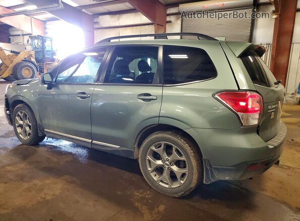 JF2SJAWC7HH478864 2017 SUBARU FORESTER Green Rear left
