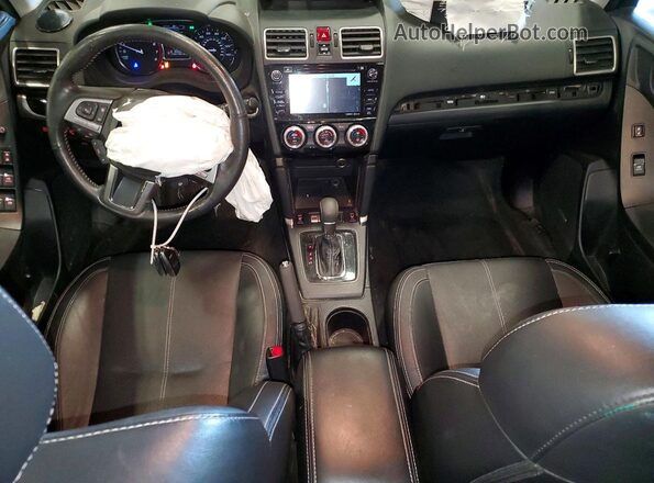 JF2SJAWC7HH478864 2017 SUBARU FORESTER Green Dashboard view