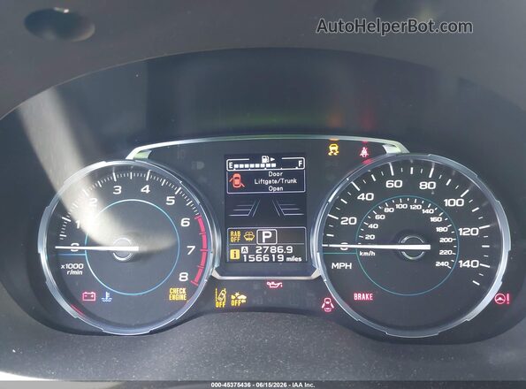 JF2SJAWC7JH476165 2018 SUBARU FORESTER Silver Հետևի նստատեղերի տեսք