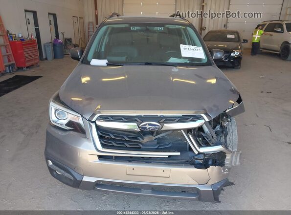 JF2SJAWC8JH456703 2018 SUBARU FORESTER Gray Вид щитка приладів