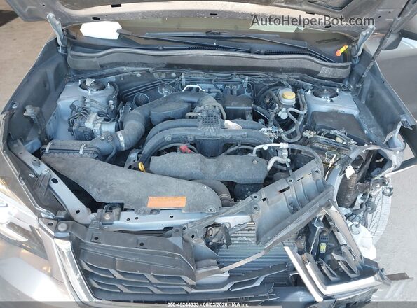 JF2SJAWC8JH456703 2018 SUBARU FORESTER Gray Вид ззаду