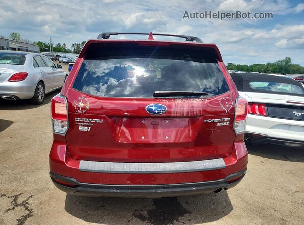 JF2SJAWC9HH810965 2017 SUBARU FORESTER Red 