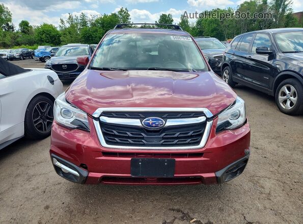 JF2SJAWC9HH810965 2017 SUBARU FORESTER Red 