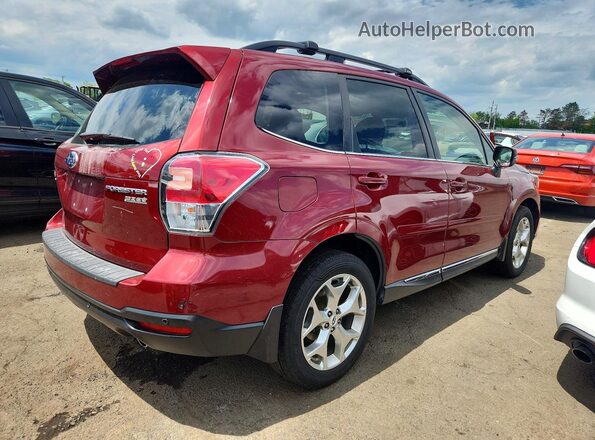 JF2SJAWC9HH810965 2017 SUBARU FORESTER Red 