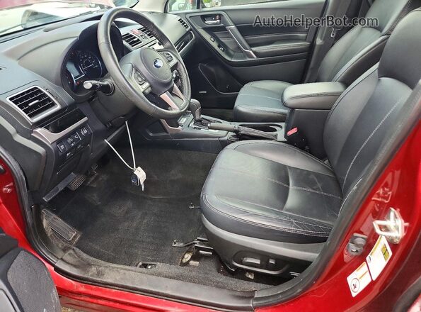 JF2SJAWC9HH810965 2017 SUBARU FORESTER Red 