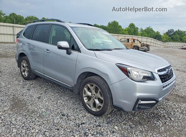 JF2SJAWCXHH583740 2017 SUBARU FORESTER Серебряный Передняя правая четверть