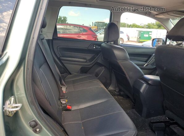 JF2SJAWCXJH435805 2018 SUBARU FORESTER Green 