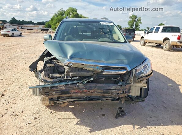 JF2SJAWCXJH435805 2018 SUBARU FORESTER Green 