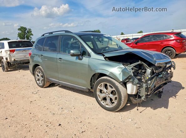 JF2SJAWCXJH435805 2018 SUBARU FORESTER Green 