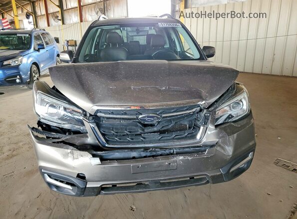 JF2SJAWCXJH604723 2018 SUBARU FORESTER Tan Vista frontal