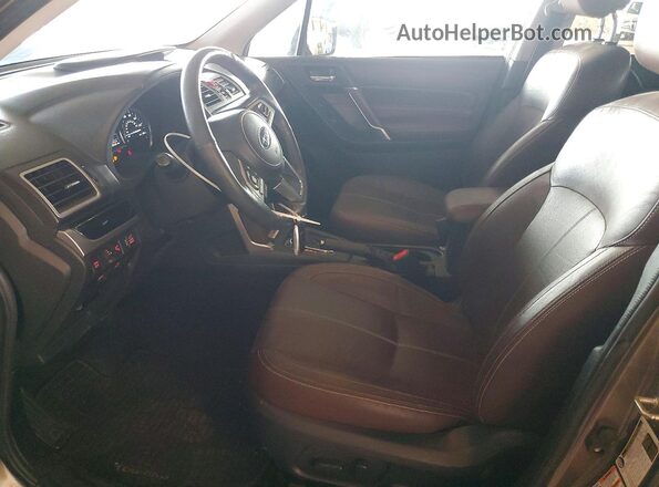 JF2SJAWCXJH604723 2018 SUBARU FORESTER Tan Vista interior delantera