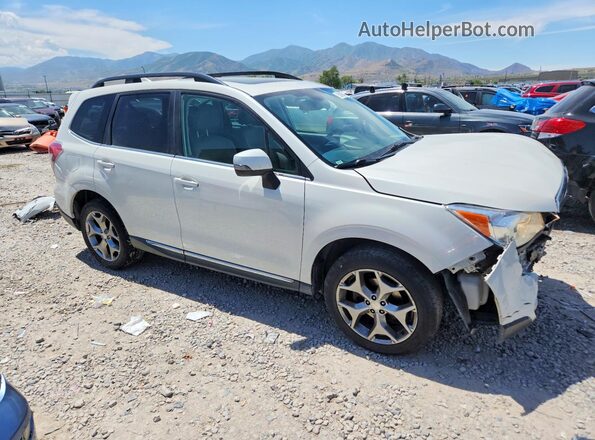 JF2SJAXC0GH442902 2016 SUBARU FORESTER Белый Передняя правая четверть