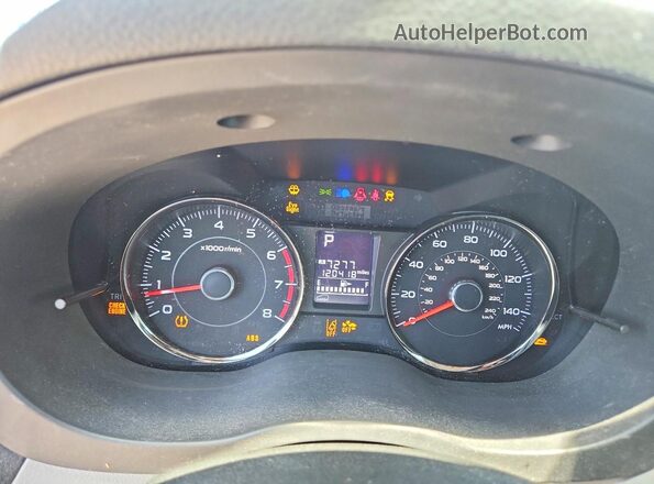 JF2SJAXC0GH442902 2016 SUBARU FORESTER Белый Вид щитка приборов