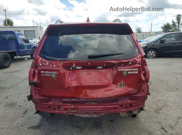 JF2SJAXC0GH555796 2016 SUBARU FORESTER Бордовый Вид сзади