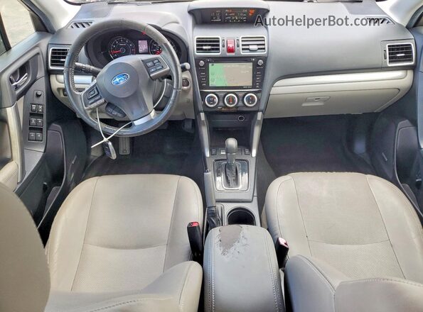 JF2SJAXC0GH555796 2016 SUBARU FORESTER Бордовый Вид панели приборов