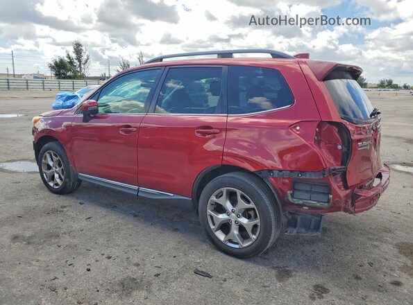 JF2SJAXC0GH555796 2016 SUBARU FORESTER Бордовый Задняя левая четверть