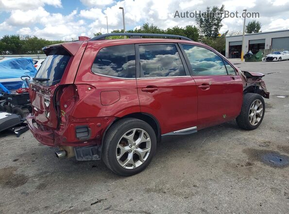 JF2SJAXC0GH555796 2016 SUBARU FORESTER Бордовый Задняя правая четверть