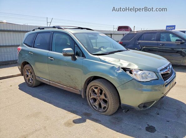 JF2SJAXC7GH453492 2016 SUBARU FORESTER Green წინა მარჯვენა