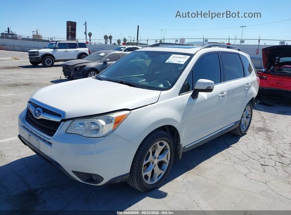 JF2SJAXC7GH454786 2016 SUBARU FORESTER White Front left