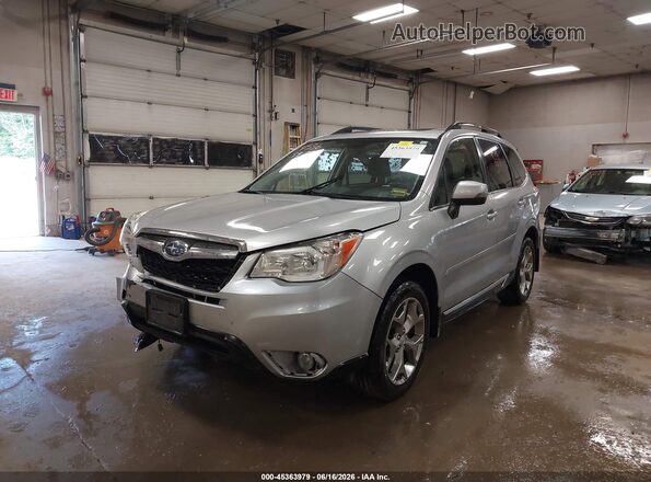 JF2SJAXC7GH496164 2016 SUBARU FORESTER Серебряный Передняя левая четверть