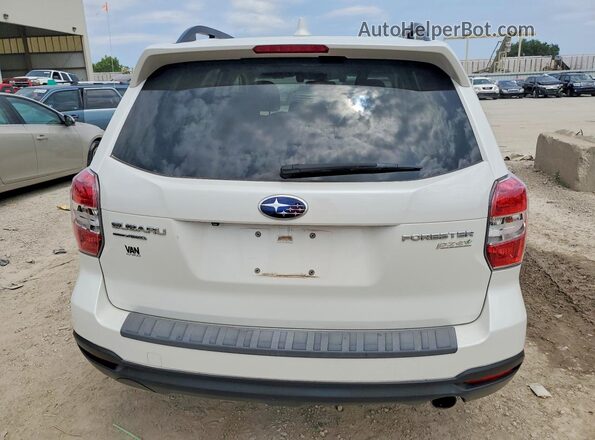 JF2SJAXC7GH553849 2016 SUBARU FORESTER White Vista trasera