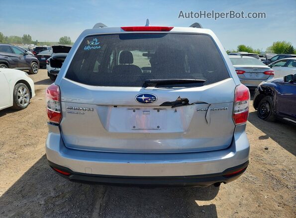 JF2SJCCC8GH450330 2016 SUBARU FORESTER Silver Vista trasera